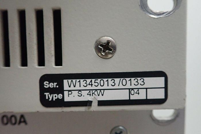 Used Bruker Type P.S.4KW Power Supply