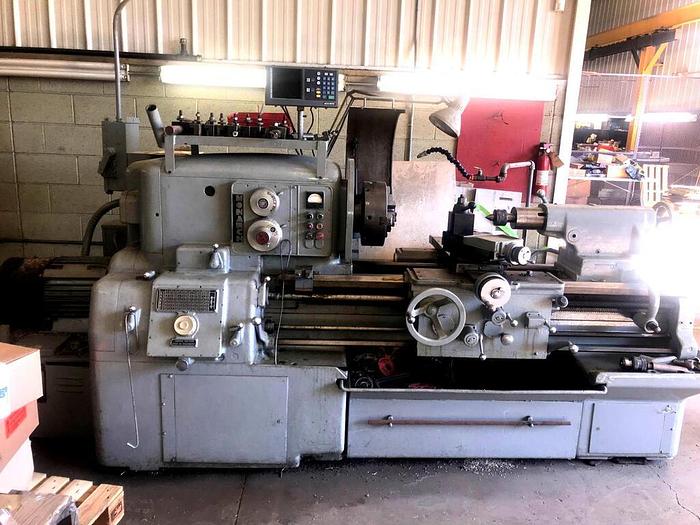 Used 20" x 30" MONARCH "62 DYNASHIFT" ENGINE LATHE w/DIGITAL READOUTS