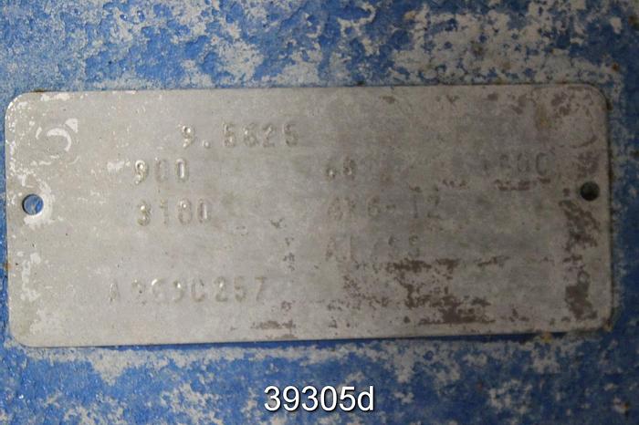 Used Goulds 3180 Pump, 4x6x12, 5-Vane Impeller #39305