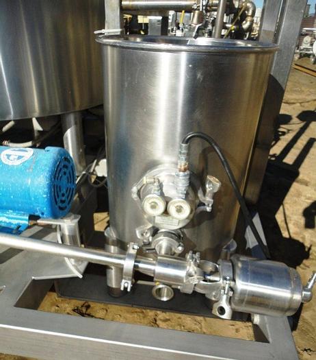 Used Pasteurizer, Pilot Plant, Tetra Laval, 300 Liter, HTST, #C741676