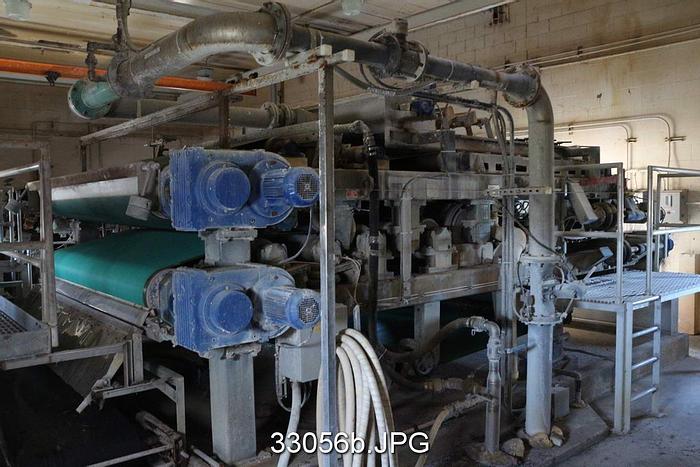 Used BDP Industries 2.2M SMX4 2X2 Dewatering Sludge Press #33056