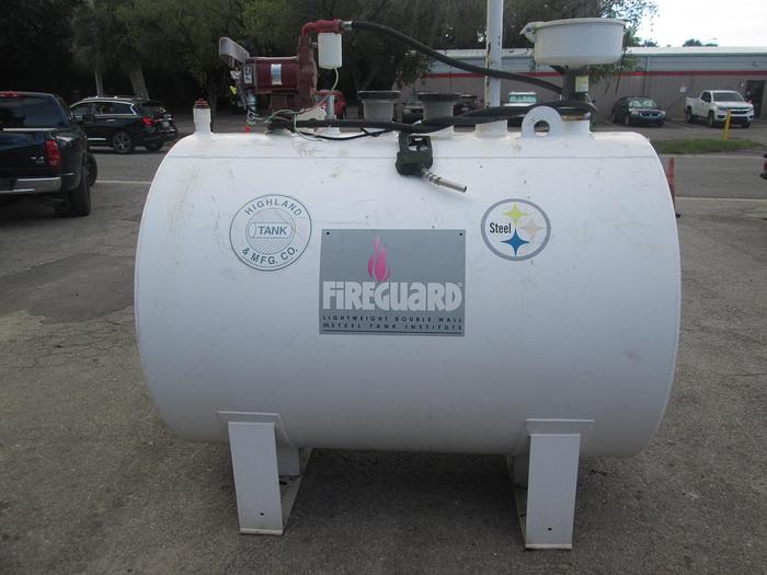 Used 500 Gallon Fireguard Fuel Tank