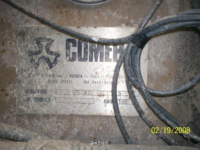 Used Comer Headbox, 92" Pond Stainless Steel; (2) Rectifier Rolls; 1800-3500 Gpm; Tapered Inlet. #24595
