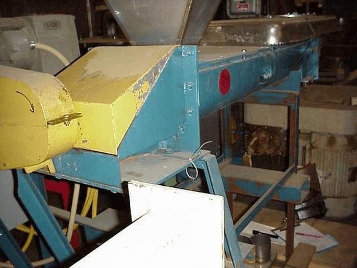 Used 10 in. X 48 in. YOUNG TWIN SHAFT CONTINUOUS MIXER – S/S (#8480)