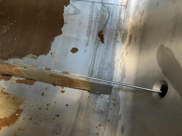 Used 1,500 GALLON WALKER TANK - S/S - 50/FV/75 PSI