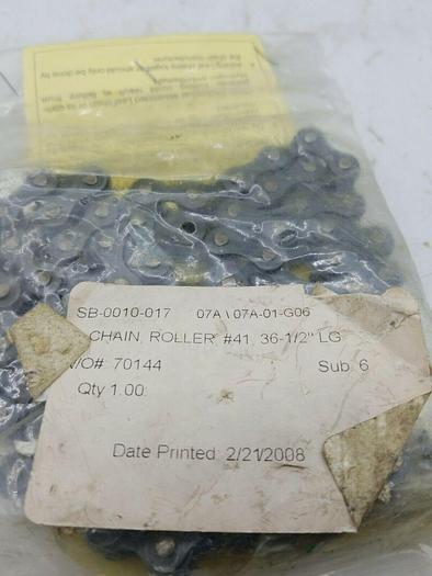CHAIN ROLLER 36-1/2" LG