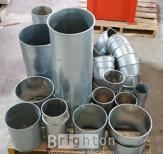 Used 2019 Nordfab Quickfit dust collector duct, Piping