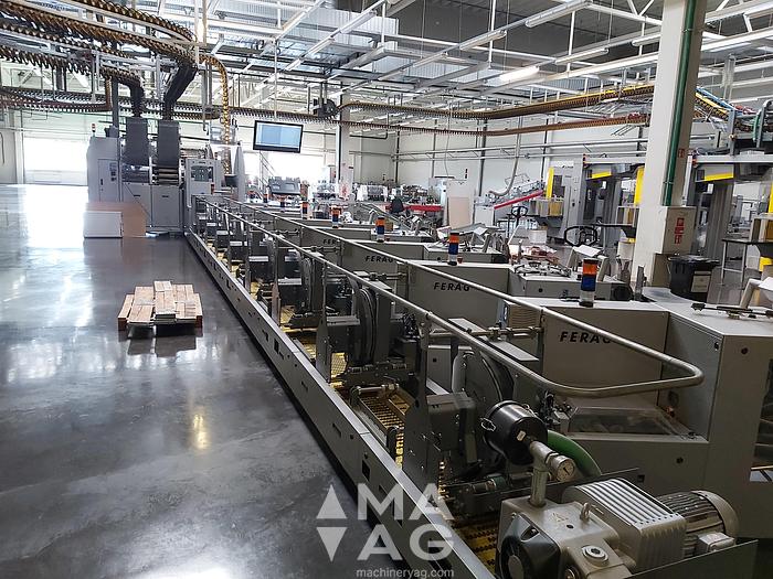 Used 2007 Ferag complete newspaper mailroom