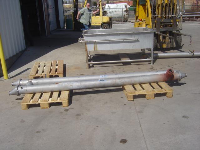 Usado 60 SQ. FT. TUBE &amp; SHELL HEAT EXCHANGER 10 FOOT LENGTH