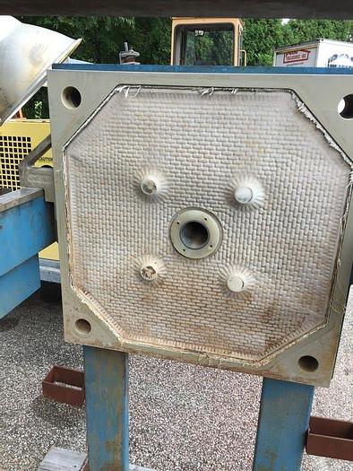 Used 25 CU. FT. SPERRY FILTER PRESS – 800 mm – CGR – PLATE SHIFTER – #8933