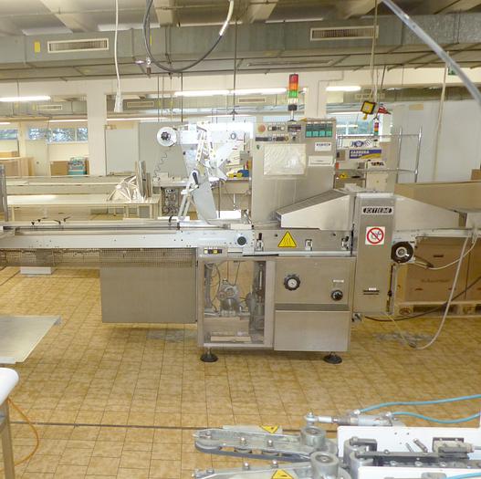 Gebraucht gebr. Horizontal-Schlauchbeutelpackmaschine OTEM Modell M-150