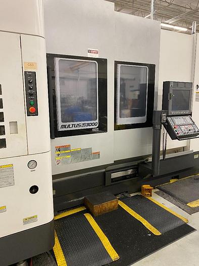 Used 2016 OKUMA Multus U3000 CNC Multi-Axis Mill-Turn Center