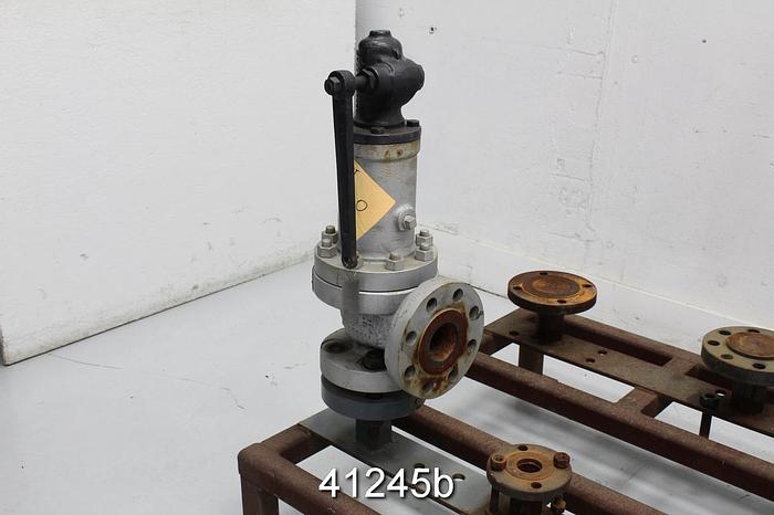 Used Consolidated 2.5x1.5 Pressure Relief Valve #41245