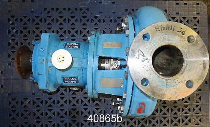 Used Goulds 3196 3x4x14, SS Casing, 6-Vane 8" SS Impeller #40865
