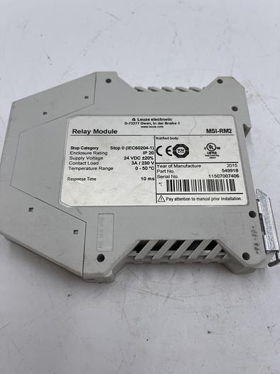 Used Leuze electronics MSI-RM2