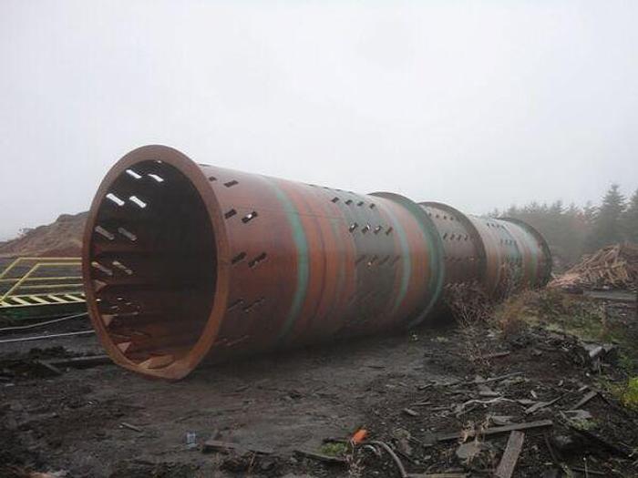 Used 9' x 40' Price Drum Debarker