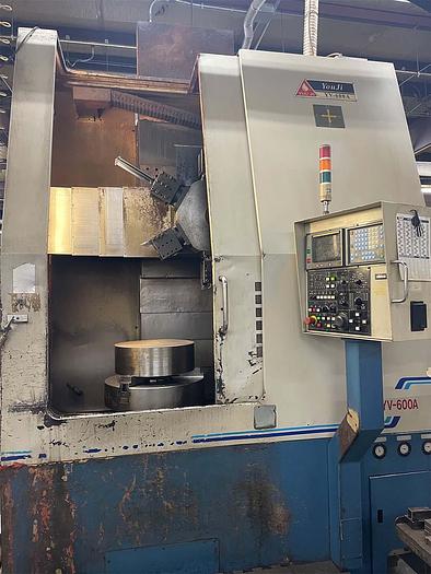 Used You Ji YV-600A CNC Vertical Turning Center