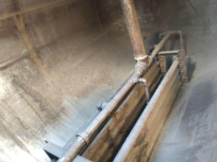 Used Tank, 750 Gallon, 316 Stainless Steel, 50 PSI, Full Vacuum, Reboiler #S744215
