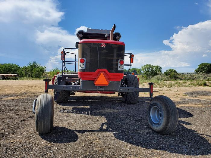 Used Massey Ferguson WR9870 Rotary Windrower w/ Double Conditioner