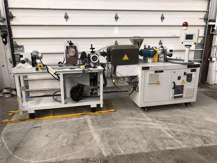 Used 20MM STEER LAB CAST FILM EXTRUSION LINE