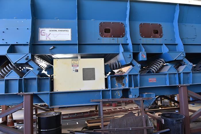 Used GENERAL KINEMATICS SYNCRO-COIL VIBRATING CONVEYOR