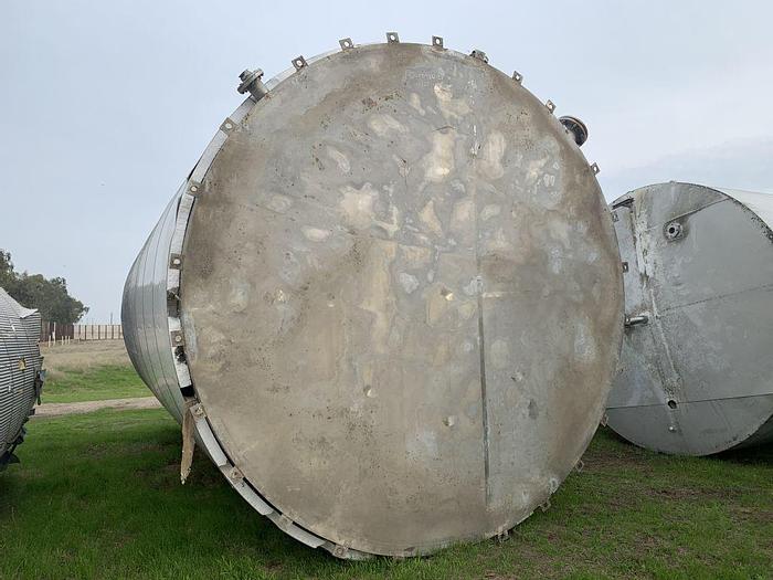 Used Tank, 25,000 Gallon, S/st, 13.5' x 23.5', Insulated, #S744299