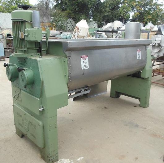 Used Mixer, Paddle, 40 CF, S/st, Blondheim, Dual Shaft, #S742475