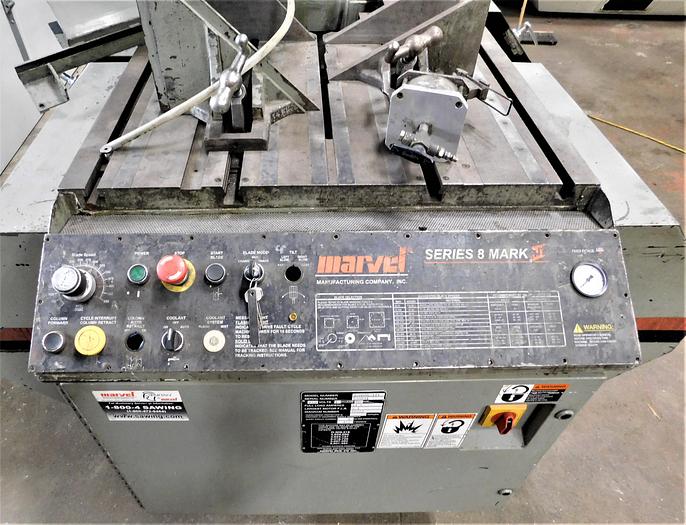 Used Marvel Vertical Tilt Column Bandsaw 9 Mark II