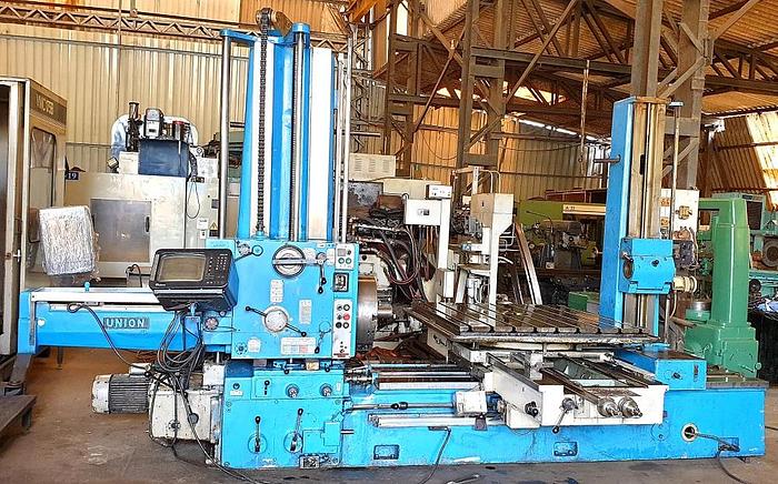 Used WMW UNION BFT 80/2 HORIZONTAL BORING MACHINE