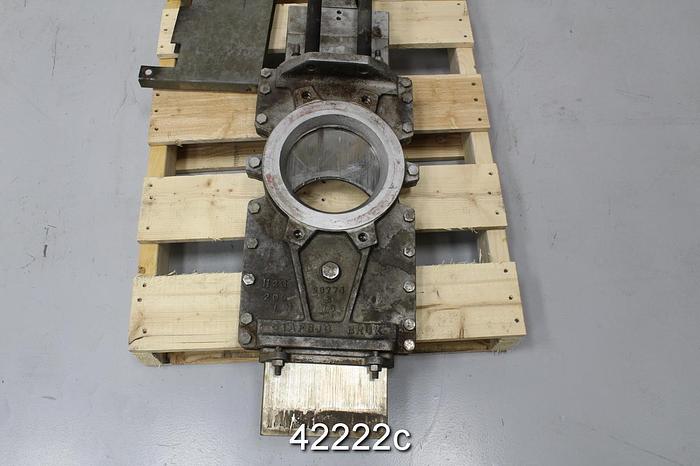 Used Stafjo 8" Air Operated Through Gate Valve #42222