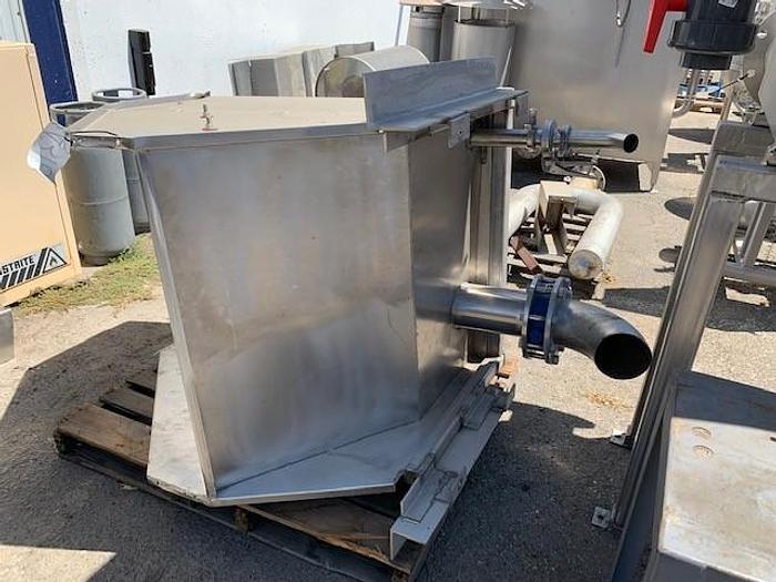 Used 36" Stainless Steel Wastewater Screen