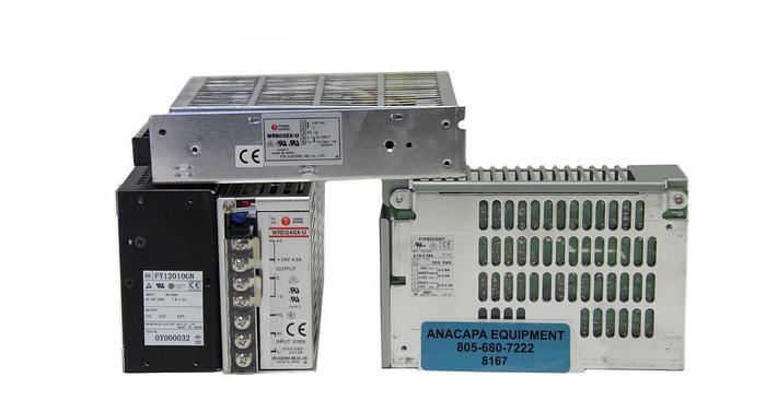 Used ETA WRD24SX-U, WRB05SX-U, FYM500/53GT, FY12010GN Power Sources Lot of 3 (8167)W