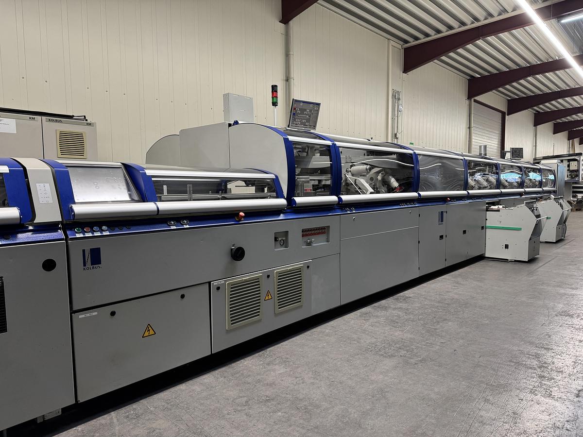 Used Kolbus perfect binder KM 412.B (2011)