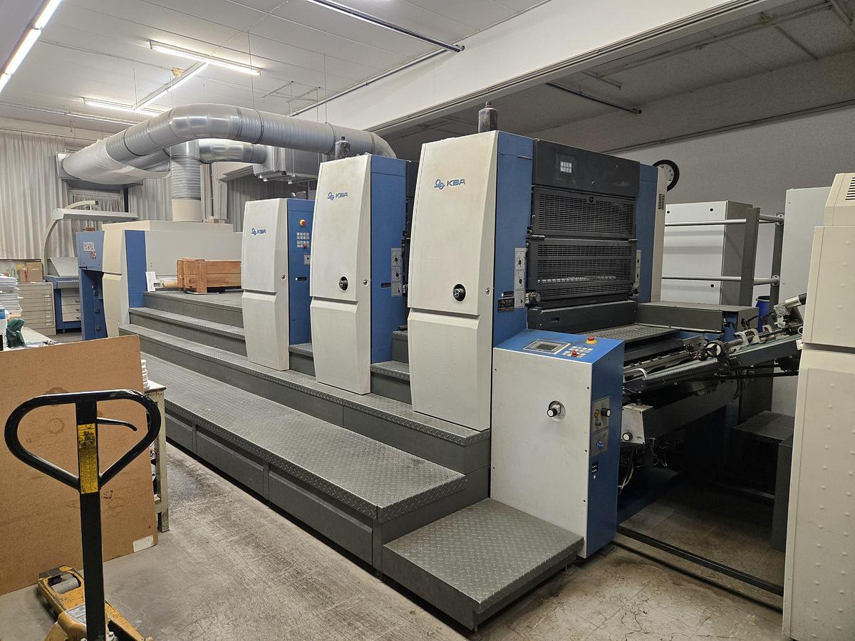 Used KBA (Koenig & Bauer) Rapida 105-2+LV CX (2008)