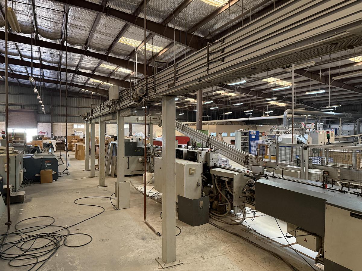 Used Sigloch book back gluing machine SB-3100/2 (2005)