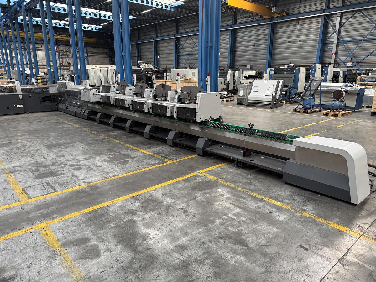 Used Heidelberg saddle stitcher Stitchmaster ST 450 (2008)