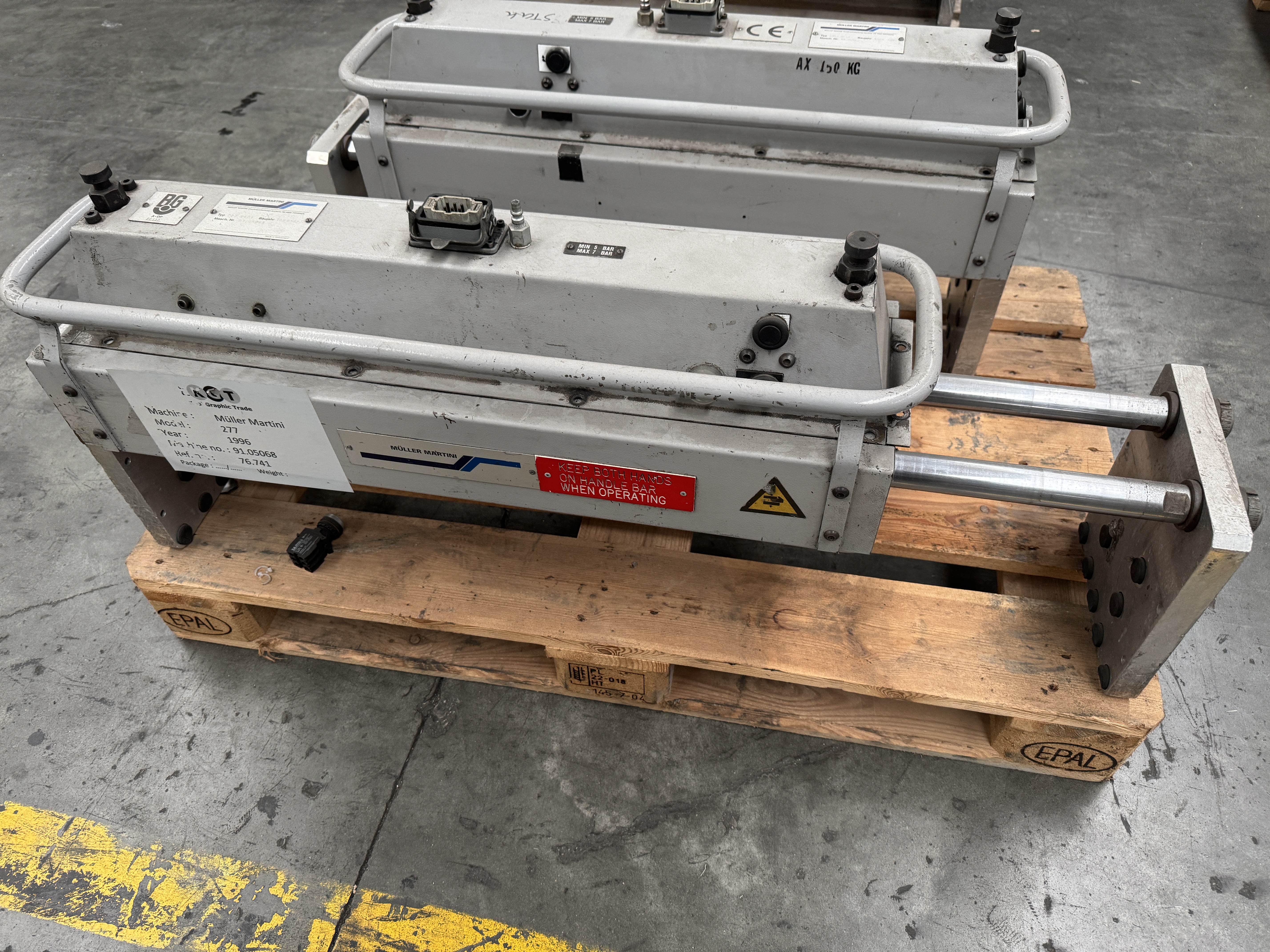 Used Müller Martini bundle clamp 277 (1996)