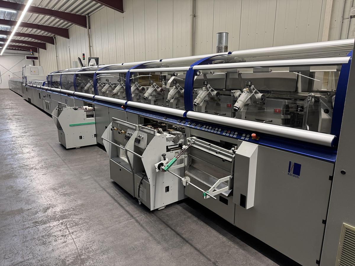 Used Kolbus perfect binder KM 412.B (2011)
