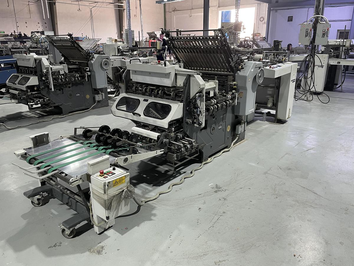 Used Heidelberg-Stahlfolder KD 78/4KLL (2001)