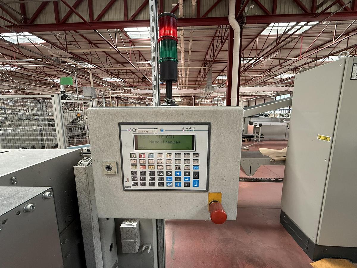 Used Sigloch book gluing line VAM - SB 3000.2 - DNH (2004)
