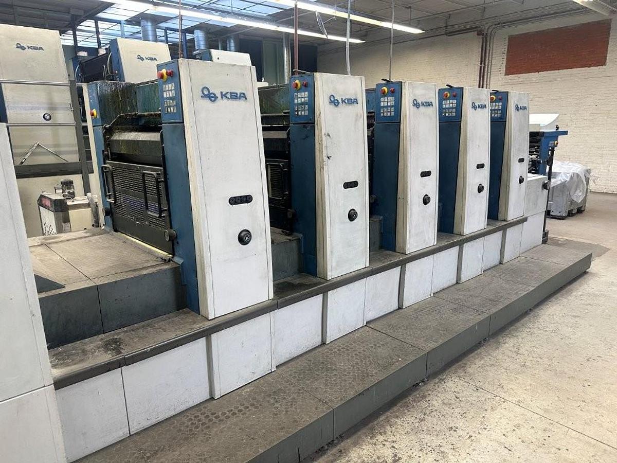 Used KBA (Koenig & Bauer) Rapida 74-5 (2007)