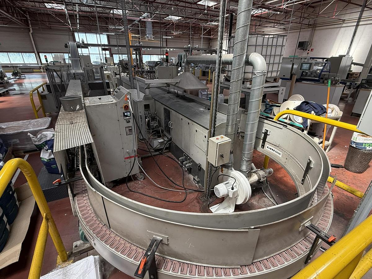 Used Sigloch book gluing line VAM - SB 3000.2 - DNH (2004)