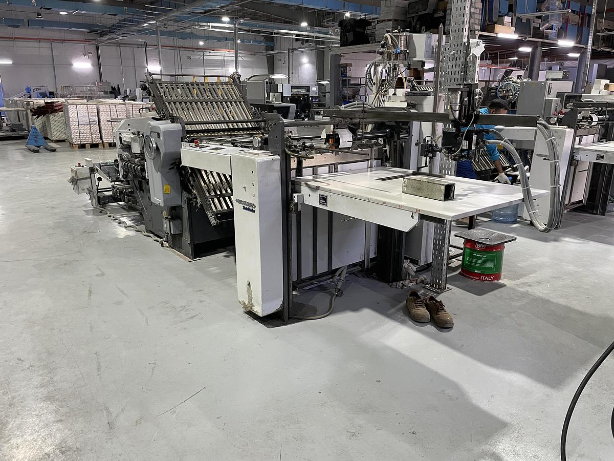 Used Heidelberg-Stahlfolder KD 78/4KLL (2001)