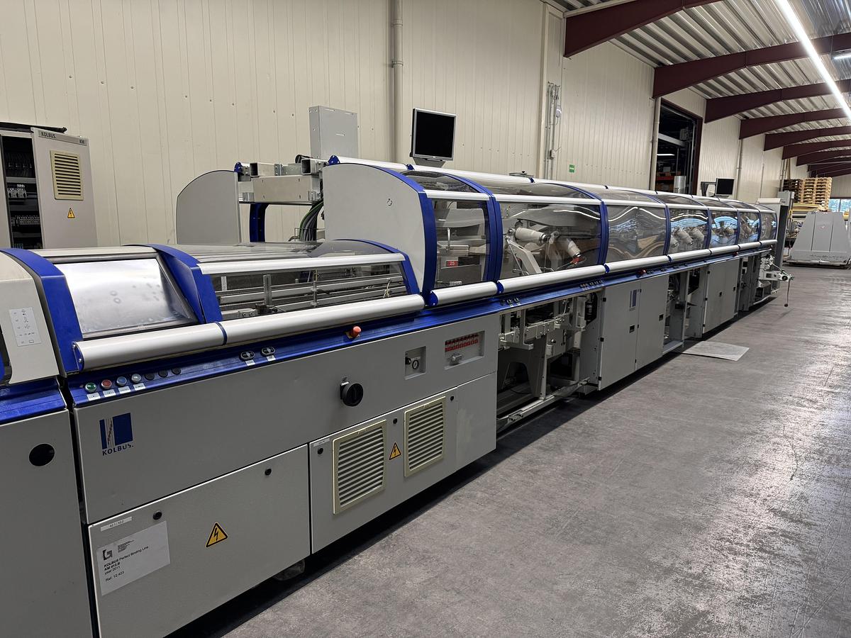 Used Kolbus perfect binder KM 412.B (2011)