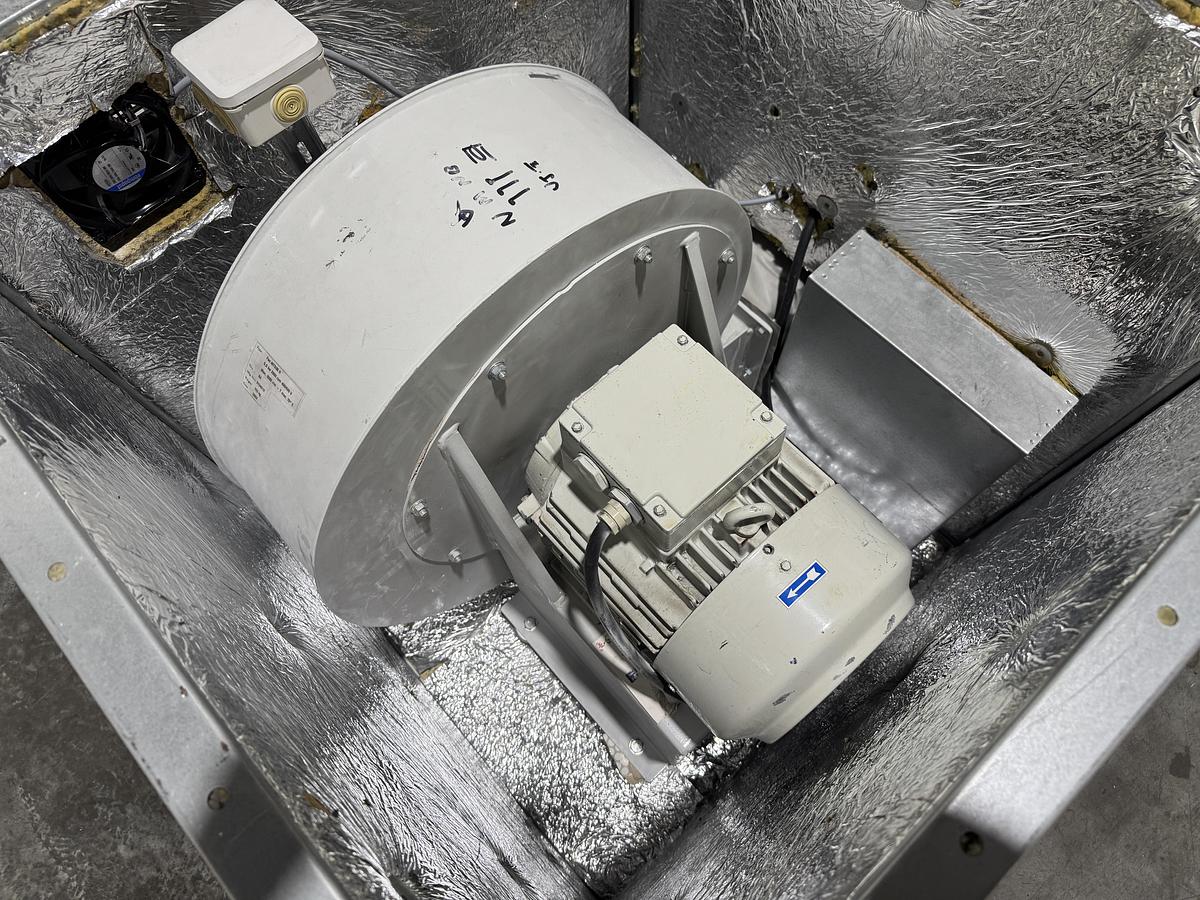 Used Kongskilde extraction unit MOD30 M/MOT.5,5 KW,BH OG K