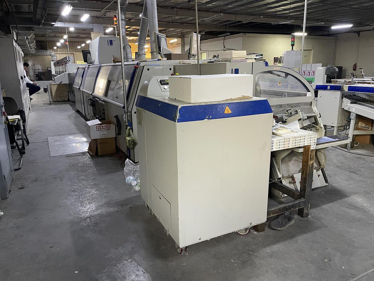 Used Kolbus perfect binder KM 600 (2011)