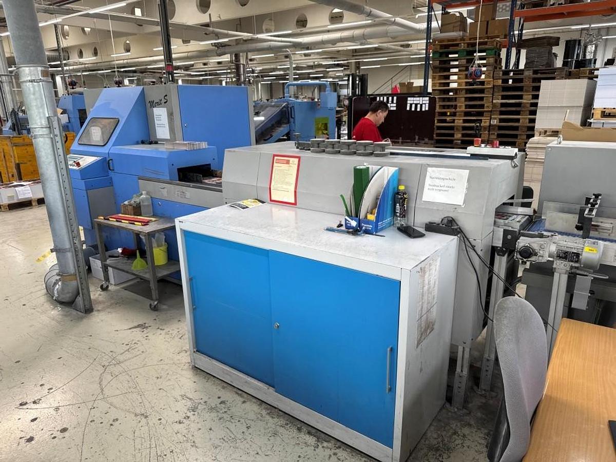 Used Müller Martini perfect binder Acoro A6 (2011)