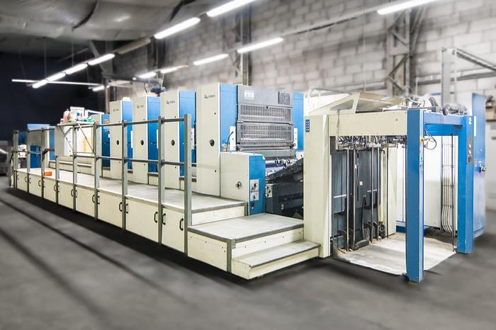 Used KBA (Koenig & Bauer) Rapida 105-4+LV (2003)