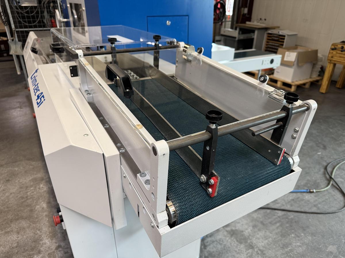 Used Wohlenberg three knife trimmer Trim-Tec 45i (2011)