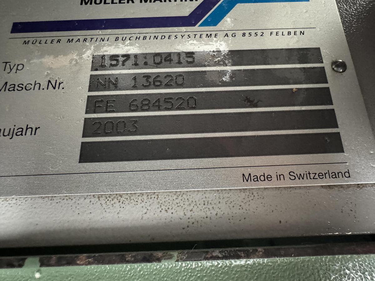 Used Müller Martini element 1571 (2003)